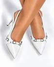 High Quality Leather Stiletto Heels for Ladies - 4