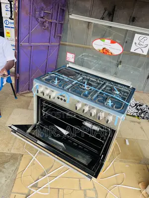 Ferre 90cm 4 Gas + 1 Electric Burner Cooker with Glass Lid