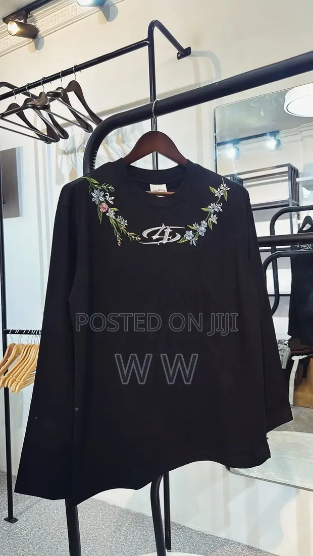 Unisex Black Cotton Shirts - Brand New - 1