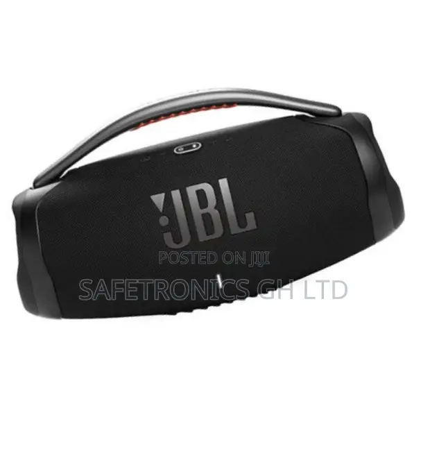 JBL Boombox 3 Portable Bluetooth Speaker - Black - 1