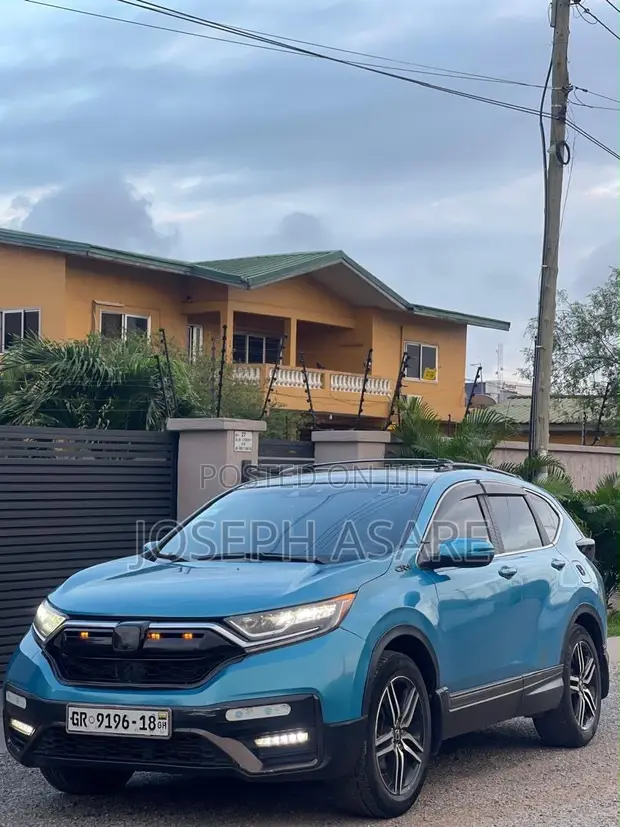 Honda CR-V EX AWD 2018 Blue - 1