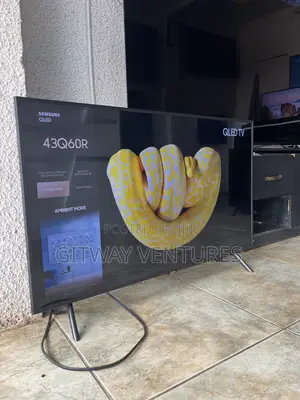Used Samsung 43-inch QLED 4K Smart TV with Bluetooth & AirPlay