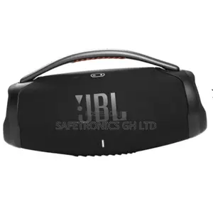 JBL Boombox 3 Portable Bluetooth Speaker - Black
