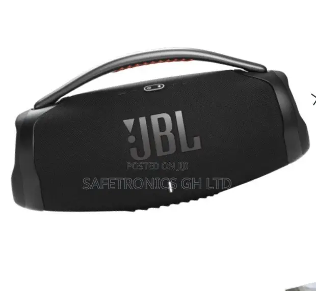 JBL Boombox 3 Portable Bluetooth Speaker - Black - 1