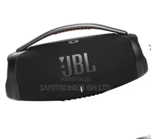 JBL Boombox 3 Portable Bluetooth Speaker - Black