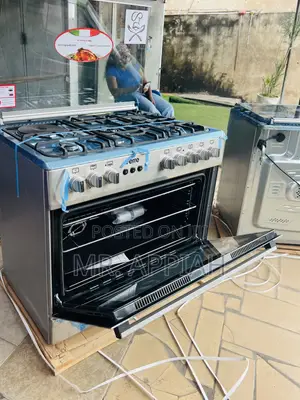 Ferre 60x90cm 4 Gas + 1 Electric Cooker with Rotisserie (Gray)