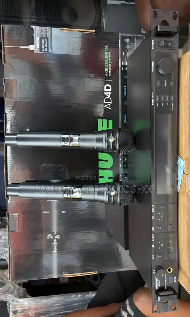 Shure AD4D 2-Channel Wireless Microphone System - 1