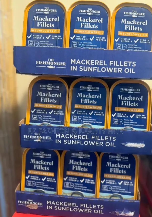 Mackerel Fillets in Sunflower Oil - 1