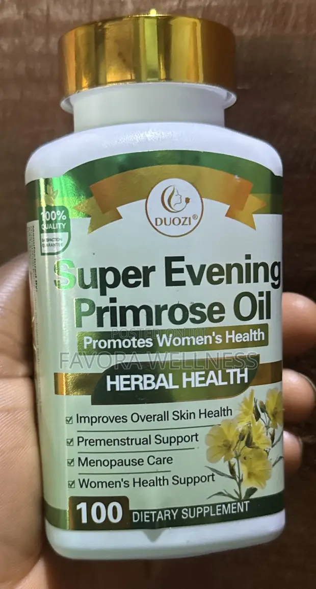Super Evening Primrose Oil - Women's Wellness Supplement - 1