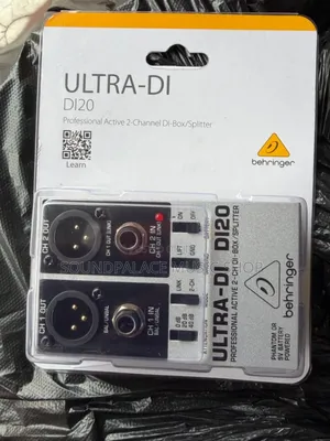 Behringer ULTRA-DI DI20 Professional Active 2-Channel DI Box
