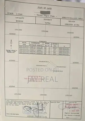 Titled Commercial Land for Sale - Afienya-Dodowa Road