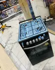 New Black Volcano 4 Gas Oven (50x50) - 2