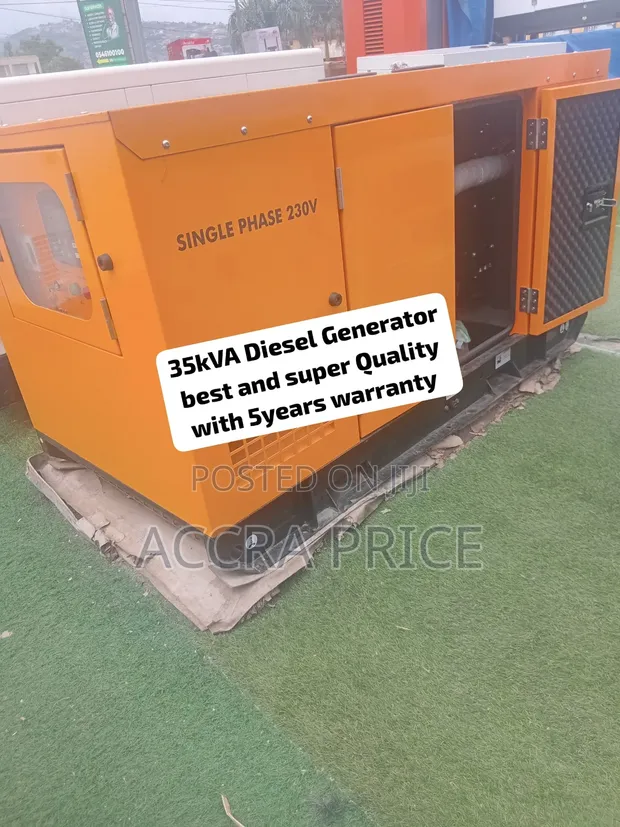 Brand New Perkins 35kVA Silent Diesel Generator - 1