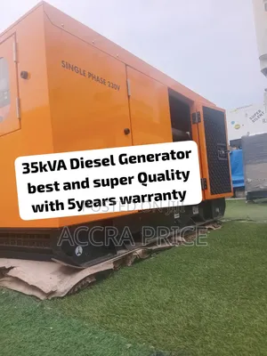 35kVA Perkins Silent Diesel Generator - Brand New