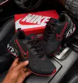 Nike Air Max Sneakers - Red Black - 2