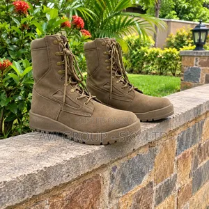 Marine Tactical Combat Boots - Khaki