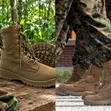 Marine Tactical Combat Boots - Khaki - 4