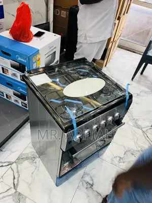 Ferre 60x60cm 4 Gas Cooker with Glass Lid