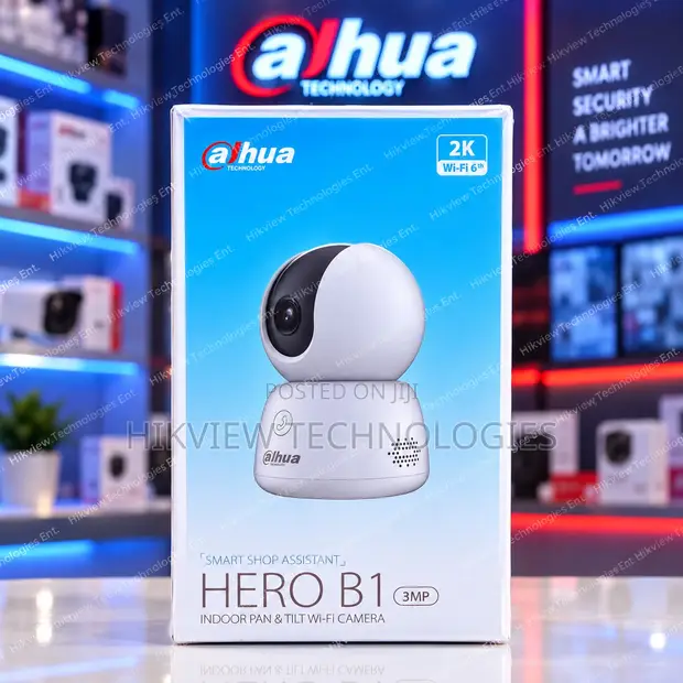 Dahua H3B 3MP Indoor Wi-Fi Pan Tilt Camera - 1