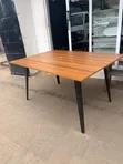 Wood and Metal Dining Table - 2