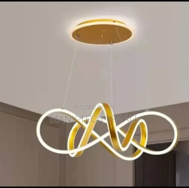 Golden Chandelier Light - 1