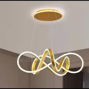 Golden Chandelier Light