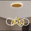 Golden Chandelier Light - 1