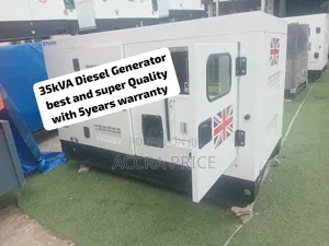 Perkins 35kVA Silent Diesel Generator - Brand New