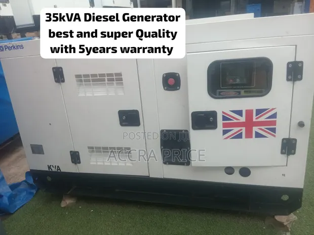 35kVA Perkins Silent Diesel Generator - 1