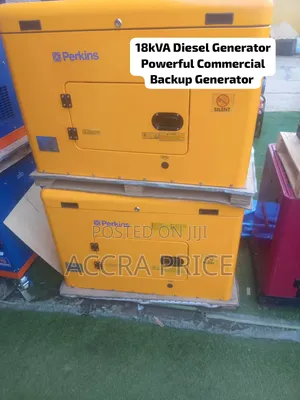 18kVA Perkins Silent Diesel Generator - Brand New