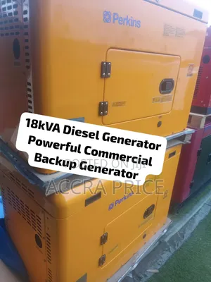 Perkins 18kVA Silent Diesel Generator - Brand New