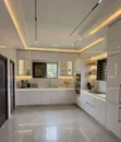 Beautiful Kitchen Cabinet with Island and Stools - 2