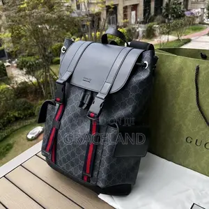 Original Gucci Leather Backpack