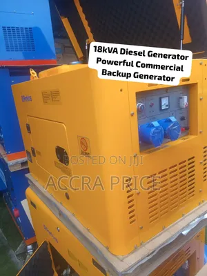 Perkins 18kVA Silent Diesel Generator - Brand New