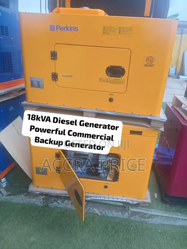 Perkins 18kVA Silent Diesel Generator - Brand New - 1