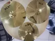 GLS Cymbal Set: 18" Crash, 16" Crash, 14" Hi-Hat - 2