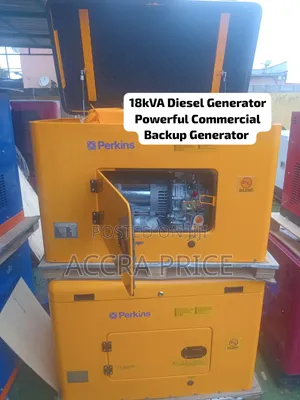 Perkins 18kVA Silent Diesel Generator - Brand New