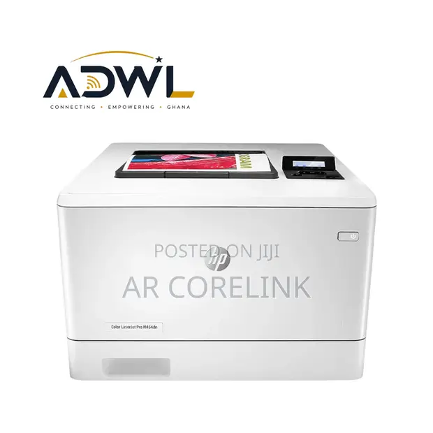 HP LaserJet Pro M454DN Colour Printer - 1