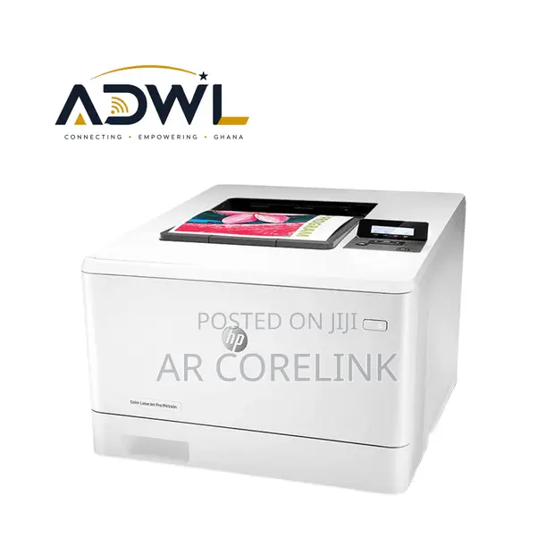 HP LaserJet Pro M454DW Color Wireless Printer - 1