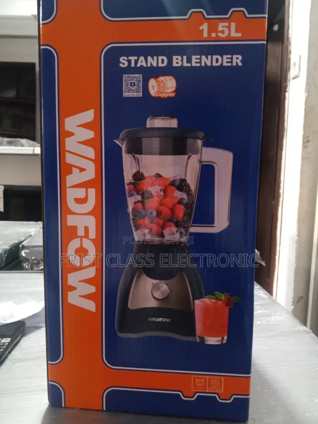 Wadfow 1.5L Stand Blender with Grinder - 1