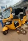 New TVS King Deluxe Plus iTouch Start Three-Wheeler (2026) - Yellow - 1