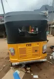 New TVS King Deluxe Plus iTouch Start Three-Wheeler (2026) - Yellow - 5