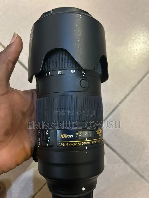 Nikon 70-200mm f/2.8 FL ED VR Lens - 1