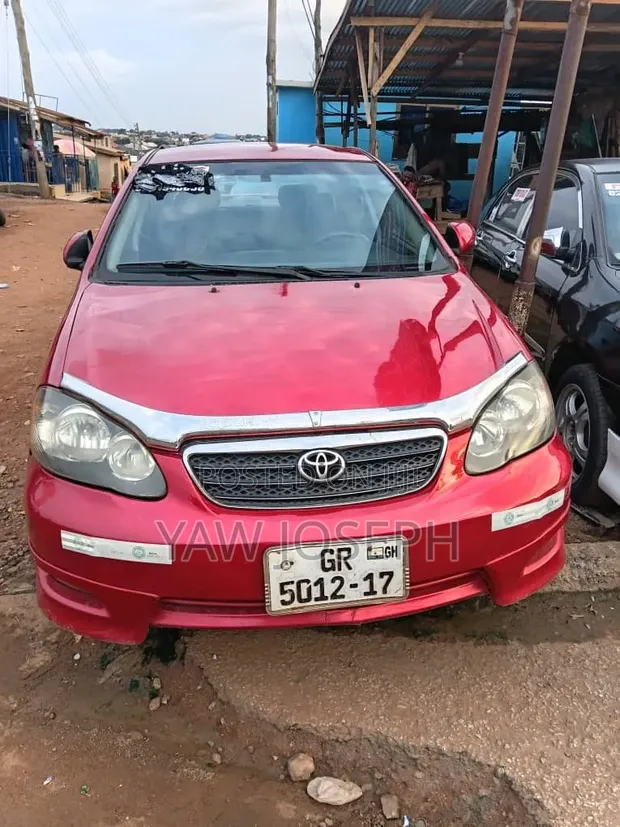Toyota Corolla 2007 Red - 1