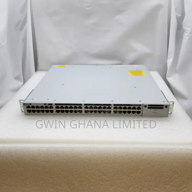 Cisco C9300-48P-E Managed PoE+ Modular Switch - 1