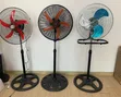 Nunix Standing Fan - Black - 2