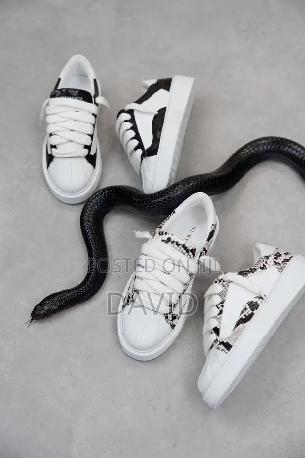 Numeris Eclipse Python White Sneakers - 1
