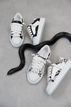 Numeris Eclipse Python White Sneakers