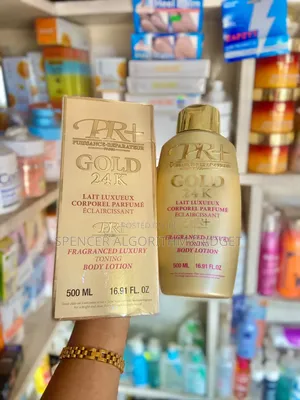 PR+ Gold Fragranced Luxury Toning Body Lotion - 500ml