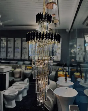 Luxury 10-Layer Chandelier 700mm x 2100mm